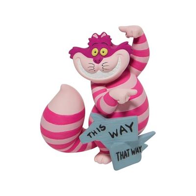 Enesco Disney Showcase Kolekcja This Way Figurka kota z Cheshire, 8,35 cala