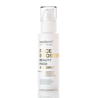 swederm Face Booster, siero idratante con aloe vera, nutre il viso con acido ialuronico, allevia la cura della pelle del viso per uomini e donne, 100 ml