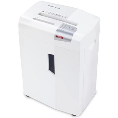 HSM shredstar X12pro Office Papierversnipperaar, papierversnipperaar voor A4-papier (max. 12 vellen tegelijkertijd), creditcards en cd's, kantoorbenodigdheden (papierversnipper) met veiligheidsniveau