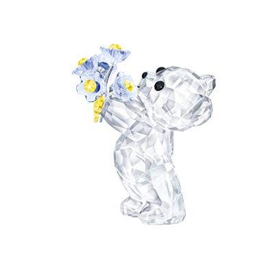Swarovski Miś Kris – Niezapominajki