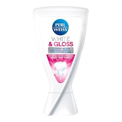 Perlweiss White & Gloss Pro-Shine-Complex for Visible Instant Effect, Noticeably Whiter Teeth, 50 ml