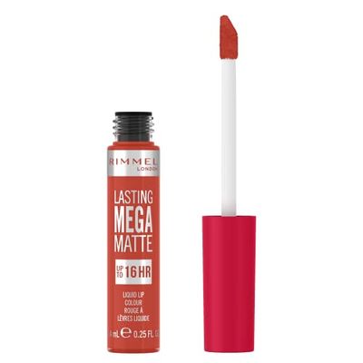 Rimmel London, Lasting Mega Matte, Stała szminka 920, Scarlet Flames, 7,4 ml