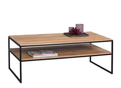 HomeTrends4You Mika 3 salontafel, hout, bruin, lengte 110 cm, breedte 60 cm, hoogte 42 cm