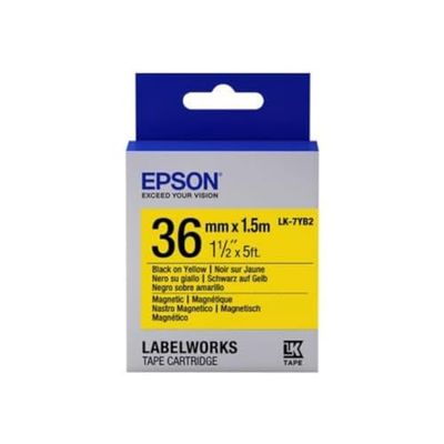 Epson Label/LK-7YB2 Magnético 36 mm x 1,5 m BK/YL