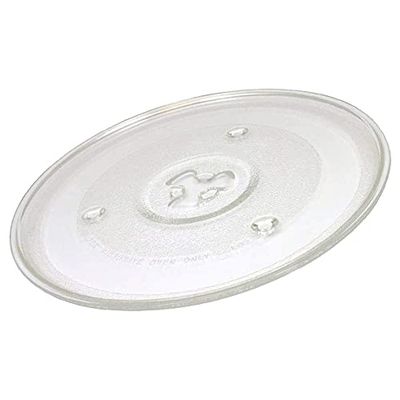 GC GLOBALCOMMERCE 27P 27cm Microwave Turntable, Glass