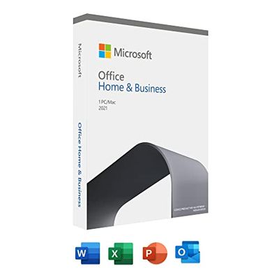 Office 2021 Home and Business - Alla klassiska Office-applikationer - För 1 PC/MAC