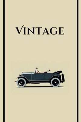Vintage: The Classic & Vintage Car Enthusiast's Logbook