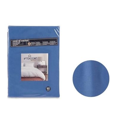 Gift Decor Sängkläder blå 90-säng 3 delar