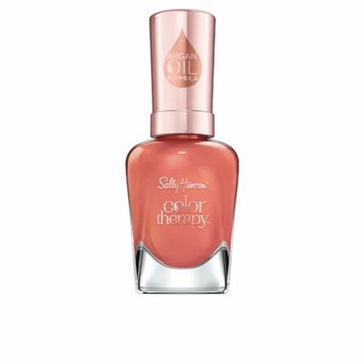 Sally Hansen Colour Therapy Nail Polish with Argan Oil, 14.7 ml, Soak at Sunset