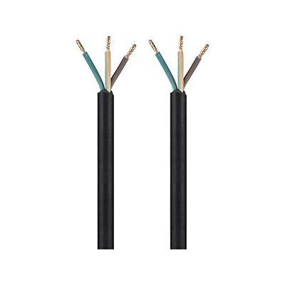 Goobay 10-pack skyddande ledarkabel för konfektion, svart, 0,5 m – kabelände > kabelände (931945458)