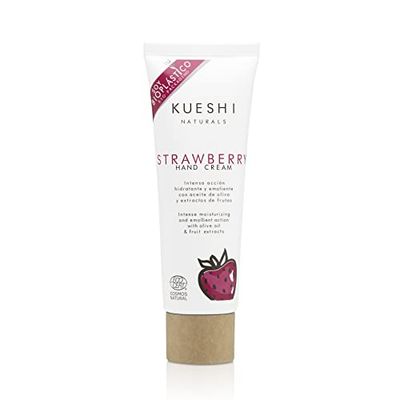 Kueshi - Crema Mani alla Fragola - 75ml - Idratazione Intensa e Profumo Delizioso