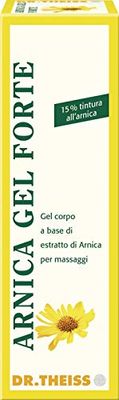 Dr. Theiss Arnica Gel Forte ad Alta Concentrazione 100 ml, Indicata come Crema Corpo per Massaggio su Schiena, Cervicale, Gambe, Ginocchia e Braccia, Dona Sollievo