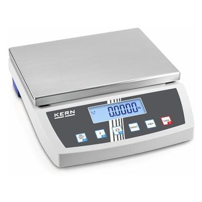 Bilancia da tavolo [Kern fkb 36 K0.1] grosse, Bilancia da tavolo ad alta risoluzione, Portate [Max]: 36 kg, Divisione [d]: 0,1 G, pesanti: 0,2 G, linearità: 0,5 G, kleinstes Adattatore Peso Contare [] G/pezzi: 0,1 G, Piatto di pesata: LxP 340 X 240 mm (Acciaio Inox)