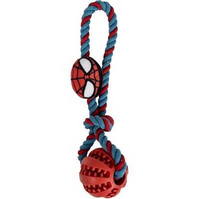 Cerdá- Juguete para Perro Cuerda Spiderman 10.0 X 30.0 X 7.0 Cm (2800000713)