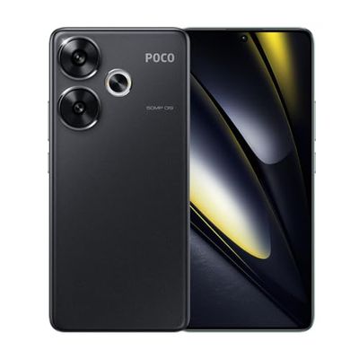 POCO F6 5G Mobile, zwart (8 GB RAM + 256 GB) | Snapdragon 8s Gen 3 | 6,67 inch 120 Hz AMOLED-display | Drievoudige camera met OIS 50 + 8 MP, 20 MP frontcamera