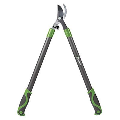 Ribimex PRCB66 Élagueur 66 cm Poignées Soft Touch Vert/Gris