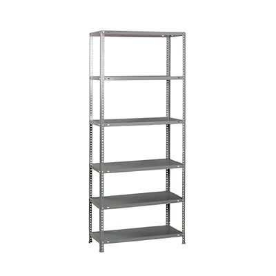 Simon Rack Étagère de Rangement et 6 Niveaux, 75 kg Capacité de Charge et Point de Flexion, 2000x1100x400 mm, Métal, Étagère Garage, Gris - Advantage