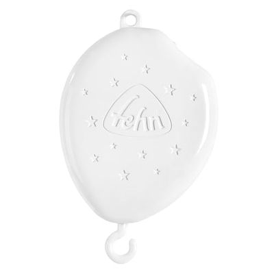 Fehn MP3 caja de música móvil con luz nocturna, Ayuda para dormir al bebé con las melodías más populares de la caja de música, Juguete musical con música propia, para bebés y niños pequeños