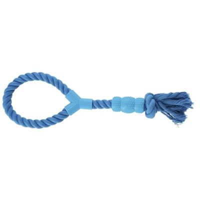 Dingo Juguete para Perros 30082 Azul Algodón Caucho