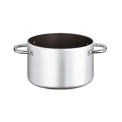 Paderno 16127-32 Casseruola Alta 2 Maniglie, 32 cm, Antiaderente, Alluminio