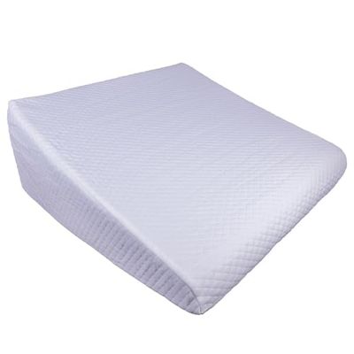 Aidapt Cooling Gel Infused Bed Wedge Pillow.Multi Position,Orthopaedic,High Density PU Foam with 2" Gel Infused Memory Foam Layer,Great for Acid Reflux,Snoring,Respiratory Issue,Back Pain,GERD