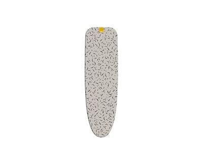 Joseph Joseph Ironing Board Cover 110 X 33Cm, Cotton With Padded Felt Underlay- For Use With Glide Compact, Ecru Scatter