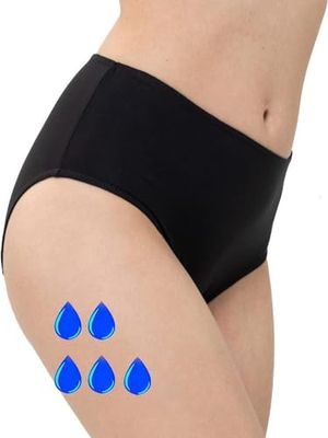 SliPss INCONTINENCE INNOVATION Damskie majtki na nietrzymanie moczu, bielizna ochronna i wodoodporna o 3 poziomach chłonności (SUPER-XL)