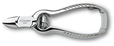 3 Claveles 12135 - Pinces à ongles, americano, inoxydable 11.5 cm