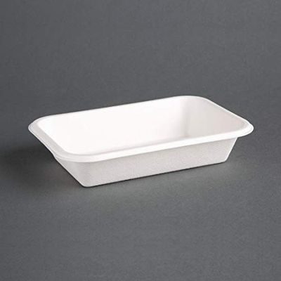 Fiesta Green DW347 Compostable Bagasse Food Trays 16oz (Pack of 50)