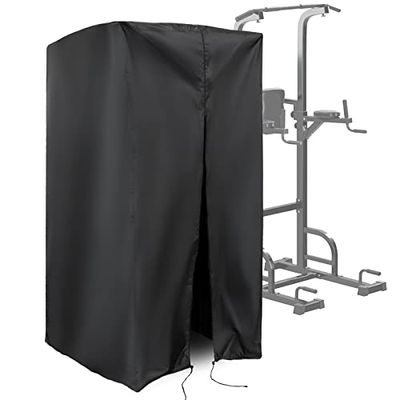 Guisong Beschermhoes voor optrekbarstation, waterdichte en stofdichte hoes voor Power Tower/Pull Up Dip Station-binnen of buiten