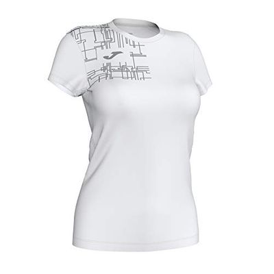 Joma T-Shirt Manches Courtes Elite VIII Blanc, 901419.200.S