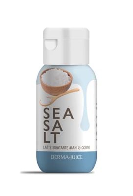 Dermatrophine Derma Juice mjölk fuktgivande händer och kropp havssalt - 100 ml | Fuktgivande kroppskräm | En mjuk, krämig textur som lätt absorberas | Fuktgivande kroppskräm