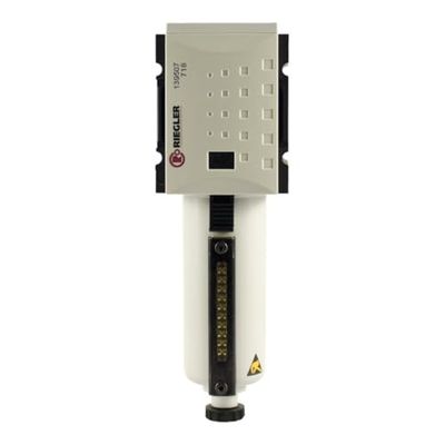 RIEGLER 156560-FU 6140-M - Filtro FUTURA con filo metallico, 5 µm, BG 4, G 3/4, VA, 1 pezzo