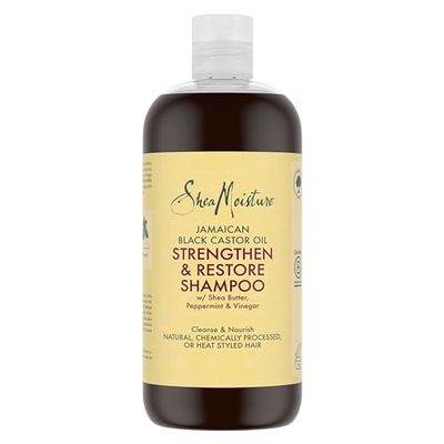SHEA MOISTURE Jamaican Black Castor Oil Strengthen & Restore Shampoo sulphate free shampoo for natural, chemically processed, or heat styled hair 473 ml
