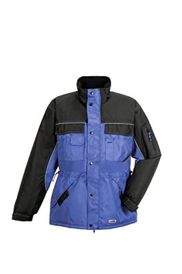 Planam 3322048 - Parka "inverno polvere" taglia m, blu royal/nero