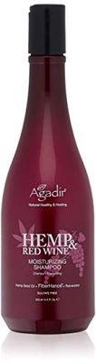 Hemp and Red Wine Moisturizing Shampoo by Agadir for Unisex - 14.5 oz Shampoo