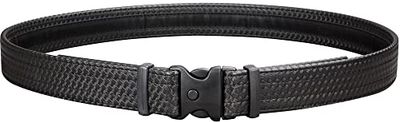 Uncle Mike's Uniseks, zwart, 70951: Ultra Duty riem Mirage BW, XL 44-48 inch, met klittenband, (44-48 inch), Zwart, XL (44-48 Inches)
