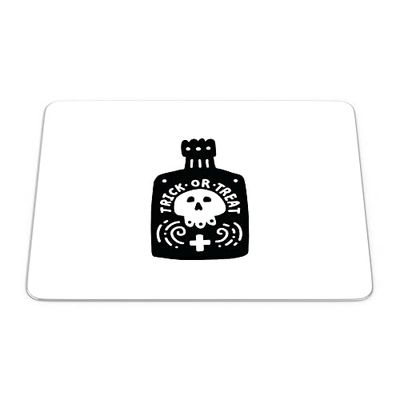 Bonamaison, Tappetino per mouse rettangolare, con stampa digitale, antiscivolo, per ufficio e casa, dimensioni: 22 x 18 cm