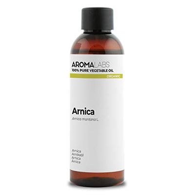 ORGANIC - ARNICA Infused Oil - 100mL - 100% Pure, Natural and Cosmos Certified - AROMA LABS (French Brand)