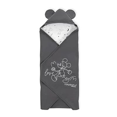 hauck Snuggle N Dream Manta Envolvente para Recién Nacidos - Arrullo para Bebés de Algodón - Con Ranuras Compatible con Arnés de 3 y 5 Puntos - Lavable a Máquina