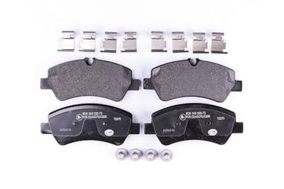 HELLA PAGID 8DB 355 020-721 Conjunto de pastilhas de travão T2270 espessura 17,8 mm sistema de travões TRW preparado para indicador desgaste, por exemplo. FORD