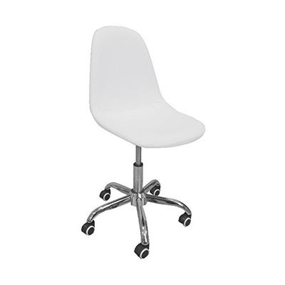 Distrimobel Saetabis Oxford A1 bureaustoel, 50,5 x 43 x 82 H, wit, polyurethaan