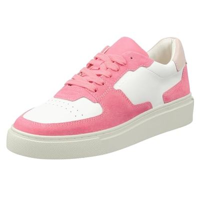GANT Julice sneakers för kvinnor, Vit het rosa, 37 EU