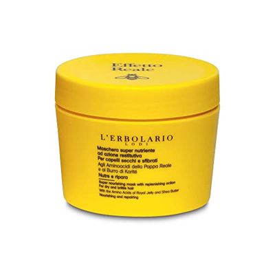 L'Erbolario Effetto Reale Mask Super Nourishing with Restoring Action for Dry and Damaged Hair 150 ml