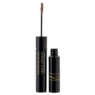 Arches & Halos Microfiber Tinted Brow Mousse - Shape and Define - For Full, Fluffy, Natural Looking Brows - Vegan and Cruelty Free Makeup - 3g Sunny Blonde