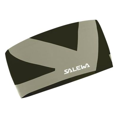 SALEWA Pedroc Dry Headband Kall halsduk Unisex-Vuxen, Dark Olive/5130, 58