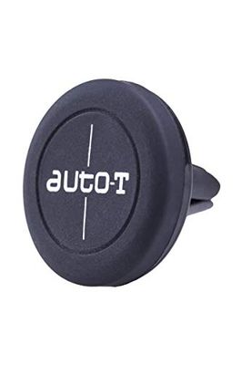 Auto-T 540330 Coche - Soporte (Teléfono móvil/smartphone, Coche, Soporte pasivo, Negro, De plástico, Montaje magnético)