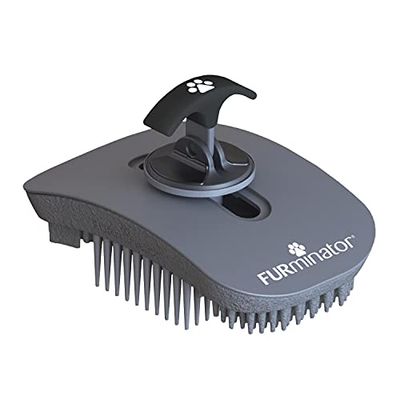 FURminator Sensitive Areas vachtverzorgingsgereedschap voor honden en katten, zwart