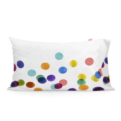 HappyFriday Funda de Almohada Confetti Multicolor 50 x 75 cm (2 Unidades)