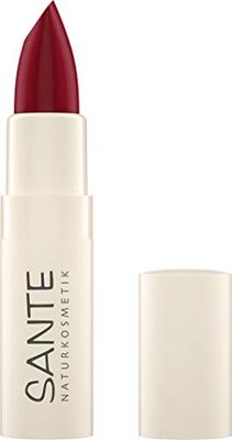 Sante Naturkosmetik NaturkosmetikNaturkosmetik 07 Fierce Czerwona szminka Przezroczyste do intensywnych kolorów z kwasem hialuronowym, delikatna i ochronna pielęgnacja, 4,5 g